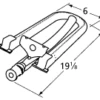 19 1/8 X 6, DCS Burner (Replaces OEM 251049P) - 12171 -Bbq Discount Store 12171 46134.1697569797.1500.1500