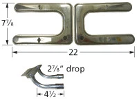 Fiesta Stainless H Twin Burner Kit - 19202-79202 3 Fiesta Stainless H Twin Burner Kit - 19202-79202
