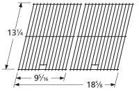 13 1/4 X 18 5/8, Porcelain Cooking Grates | 50022 3 13 1/4 X 18 5/8, Porcelain Cooking Grates | 50022