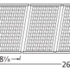 18 7/16 X 26 5/8, Charbroil, Kenmore Stamped Stainless Cooking Grids - 5S473 -Bbq Discount Store 5S473 32273.1666014786.1500.1500