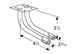 Venturi Tubes, Arkla, Charmglow 5 Venturi Tubes, Arkla, Charmglow -Bbq Discount Store 73502 56773.1477004165.1500.1500