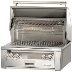 Alfresco ALXE 30" Built-In Grill With 2 Stainless U Burners