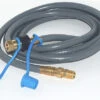 12 Ft Natural Gas 3/8 Hose W Quick Disconnect - ASCPL-1