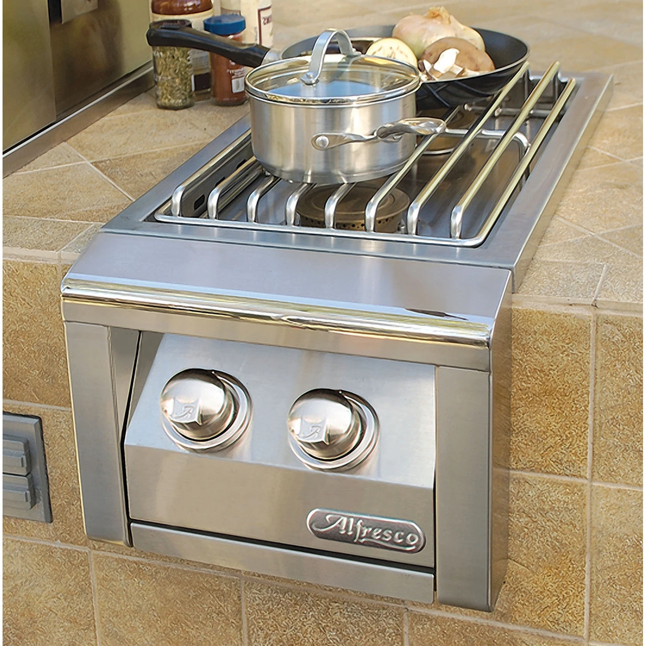 Alfresco AXESB-2 Built-in Dual Side Burner 3 Alfresco AXESB-2 Built-in Dual Side Burner