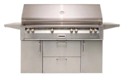 Alfresco ALXE 56" Grill, Sear Burner On Cart - ALXE-56BFGC