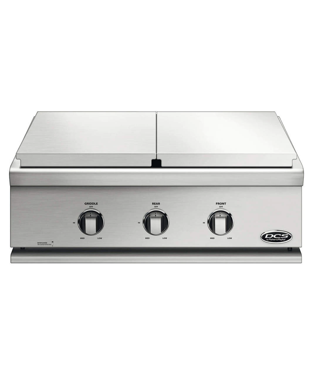 DCS Liberty Side Burner Griddle Unit Built In | NG | BFGC-30BGD-N 4 DCS Liberty Side Burner Griddle Unit Built In | NG | BFGC-30BGD-N - Image 2