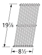19 7/8 X 8 1/2, Dynasty, Altima, Jenn Air & Maytag Cooking Grate - CG93SS 4 19 7/8 X 8 1/2, Dynasty, Altima, Jenn Air & Maytag Cooking Grate - CG93SS - Image 2