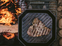 Finex 12" Cast Iron Grill Pan -Bbq Discount Store FINEX 12 inch Grill Pan steak 53520.1615906941.1500.1500