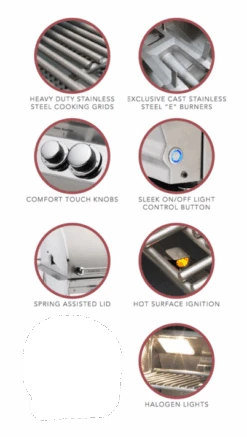 Fire Magic Aurora A540i Built-in Grill, No Rotisserie -Bbq Discount Store Firemagic Aurora Grills Features No Rotisserie 65450.1477049820.1500.1500