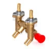 MHP JNR Twin Brass Valve Manifold Assembly - HHVLV -Bbq Discount Store HHVLV 82413.1690483857.1500.1500