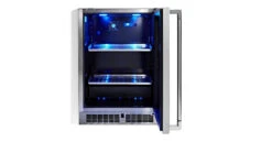 Lynx 24" Outdoor Refrigerator With Glass Door - LN24REFG -Bbq Discount Store LM24REFGR open 04674.1630500979.1500.1500