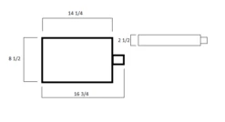 Lynx Sedona Grill ProSear Burner - 33943 -Bbq Discount Store Lynx burner dimensions 33943 82075.1695053823.1500.1500