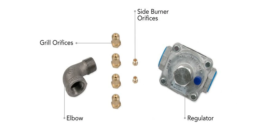 SEDNGK Sedona By Lynx Conversion Kit | 24, 30, 36 In Grill | LP To NG 3 SEDNGK Sedona By Lynx Conversion Kit | 24, 30, 36 In Grill | LP To NG