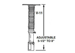 Universal Single Adjustable Flexible Venturi Stainless Steel - V11 5 Universal Single Adjustable Flexible Venturi Stainless Steel - V11 -Bbq Discount Store Venturi V11 42429.1683741154.1500.1500