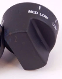 Viking Grill Burner Black Knob - PA010097 (Grills BEFORE 06/28/02) 5 Viking Grill Burner Black Knob - PA010097 (Grills BEFORE 06/28/02) - Image 3