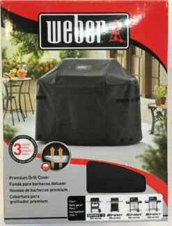 Weber Spirit II 300, 200 (with Side Controls), 300 Premium Cover - 7139