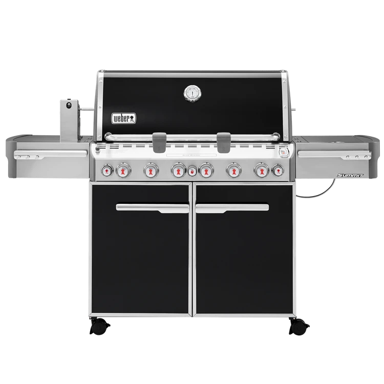 Weber Summit E-670 Black Grill, Sear Burner