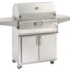Firemagic 30" Charcoal Grill W Smoker Oven/Hood On Cart -Bbq Discount Store charcoal cart 29186.1477024125.1500.1500