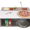 Alfresco Pizza Prep And Garnish Rail - APS-30PPC 2 Alfresco Pizza Prep And Garnish Rail - APS-30PPC -Bbq Discount Store pizza prep 99350.1639593264.1500.1500
