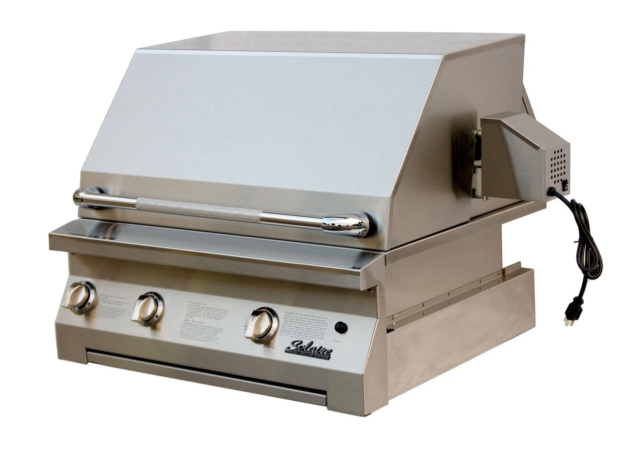 Solaire AGBQ 30" Infrared Built-in Propane Grill, Rotisserie 3 Solaire AGBQ 30" Infrared Built-in Propane Grill, Rotisserie