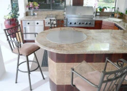 Cook-N-Dine 27.5" Dia Round Stainless Built In Teppanyaki - MO70 -Bbq Discount Store teppanyaki grill built in griddle cooktop MO70 cookndine1 01101.1661372762.1500.1500