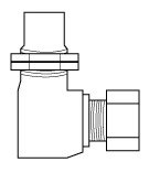 Lynx Brass Elbow Valve For Up-front Control Grills 4 Lynx Brass Elbow Valve For Up-front Control Grills - Image 2