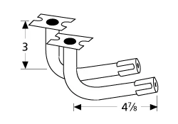 Arkla Twin Venturi Tube Pair 3 Arkla Twin Venturi Tube Pair