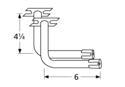 L-shaped Venturi Pair, Arkla, Broilmaster, El Patio