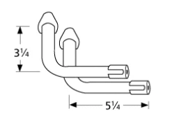 5 1/4" X 3 1/4", Venturi Tube, Fiesta