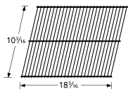 10 3/16 X 18 3/16, Rock Grate For Arkla, Charmglow, Fiesta, More - 90101